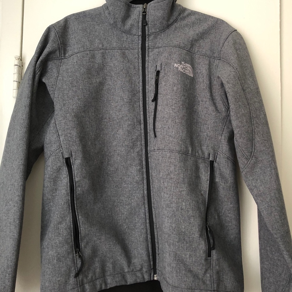 Soft shell, The North Face, Heather gray, size M